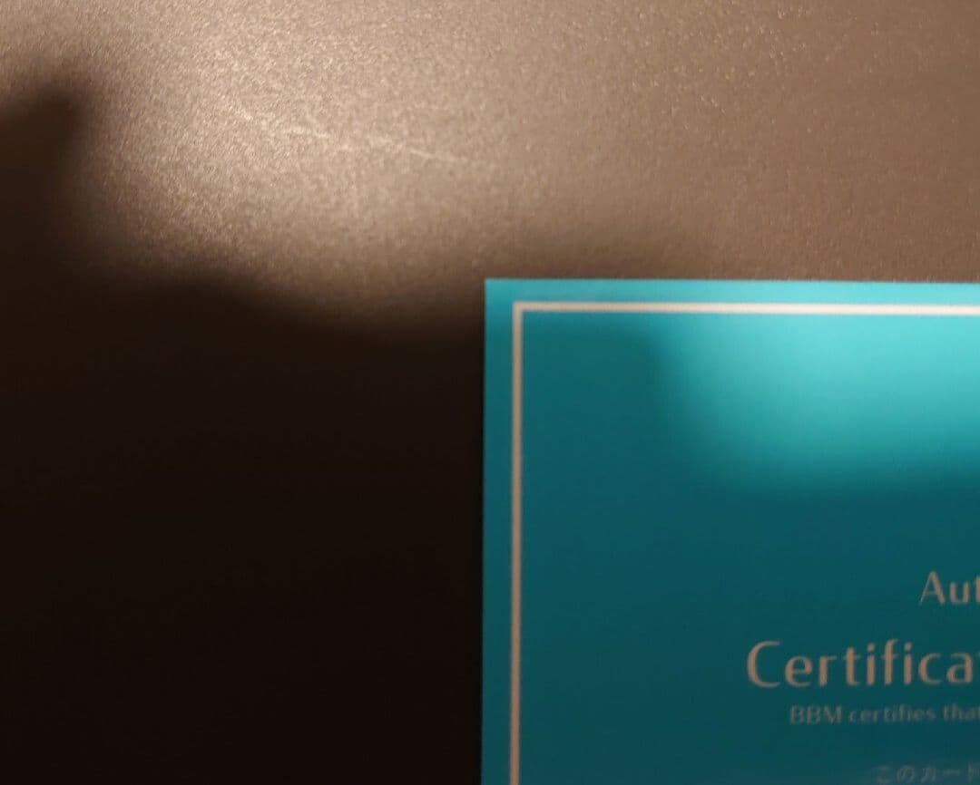 BBM 2020 シャイニングヴィーナス 田中真美子 40枚限定 直筆 サイン