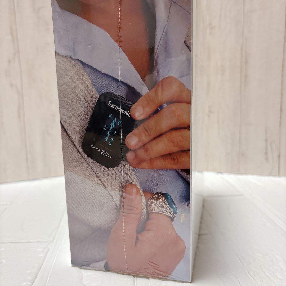 Saramonic ワイヤレスマイク　ピンマイク　取材　自撮り