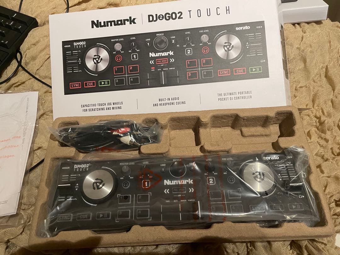 Numark DJ2GO2 TOUCH DJコントローラー