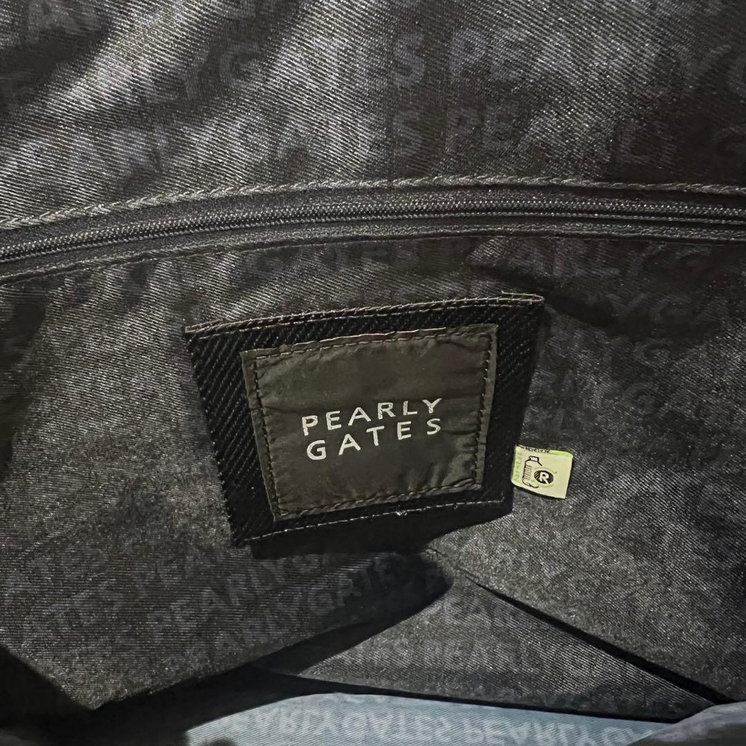 【新品未使用】PEARLY GATES ネイビー　ロッカーバッグ