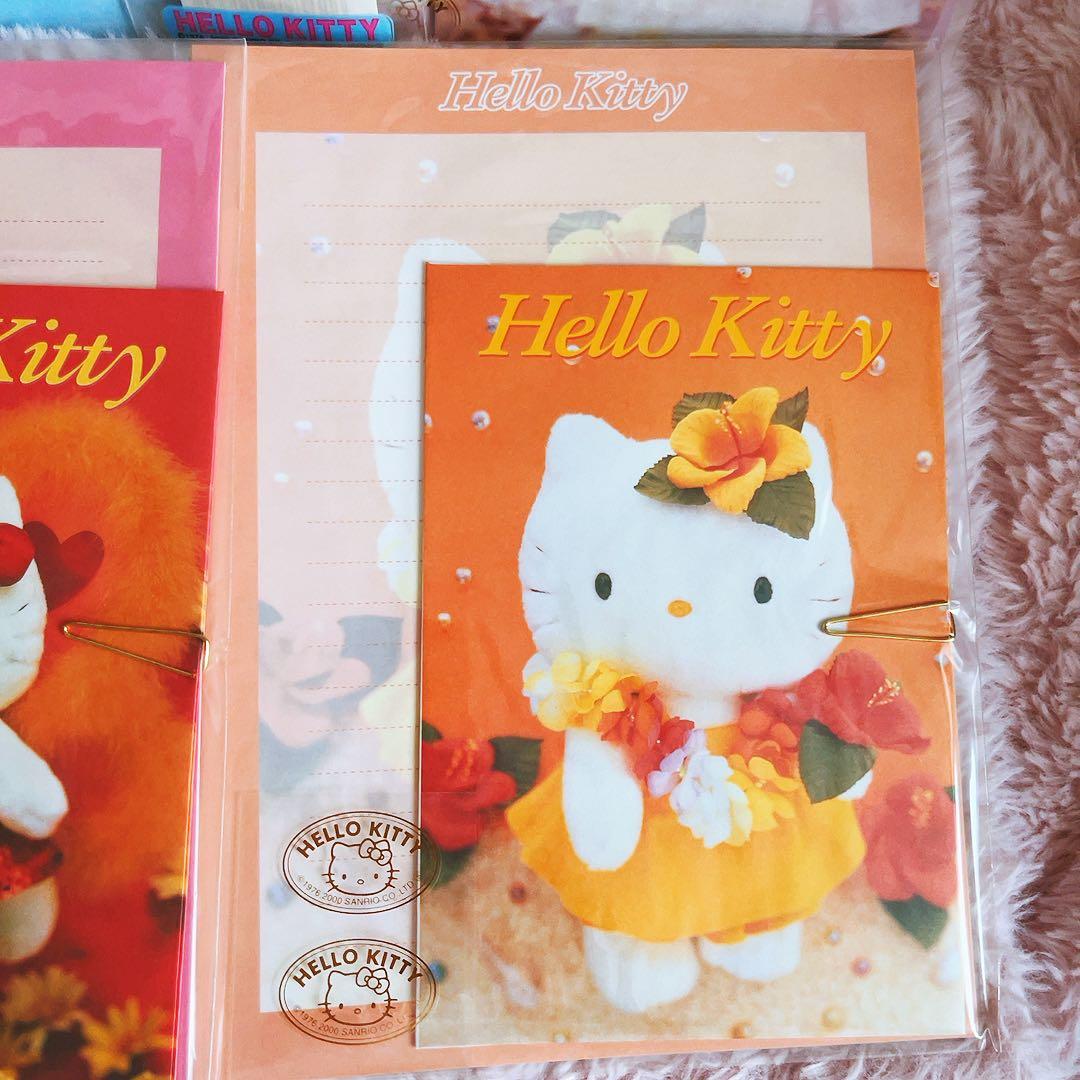 希少激レア　ハローキティ　レターセット　シール　日本限定　2000 サンリオ