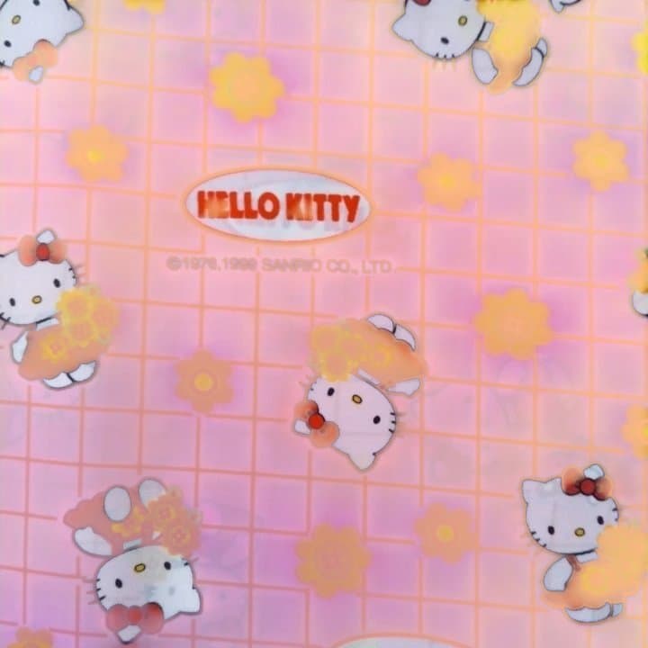 サンリオ ◇キティ◇生地/布/1998/1999◇正規品/未使用◇当時もの