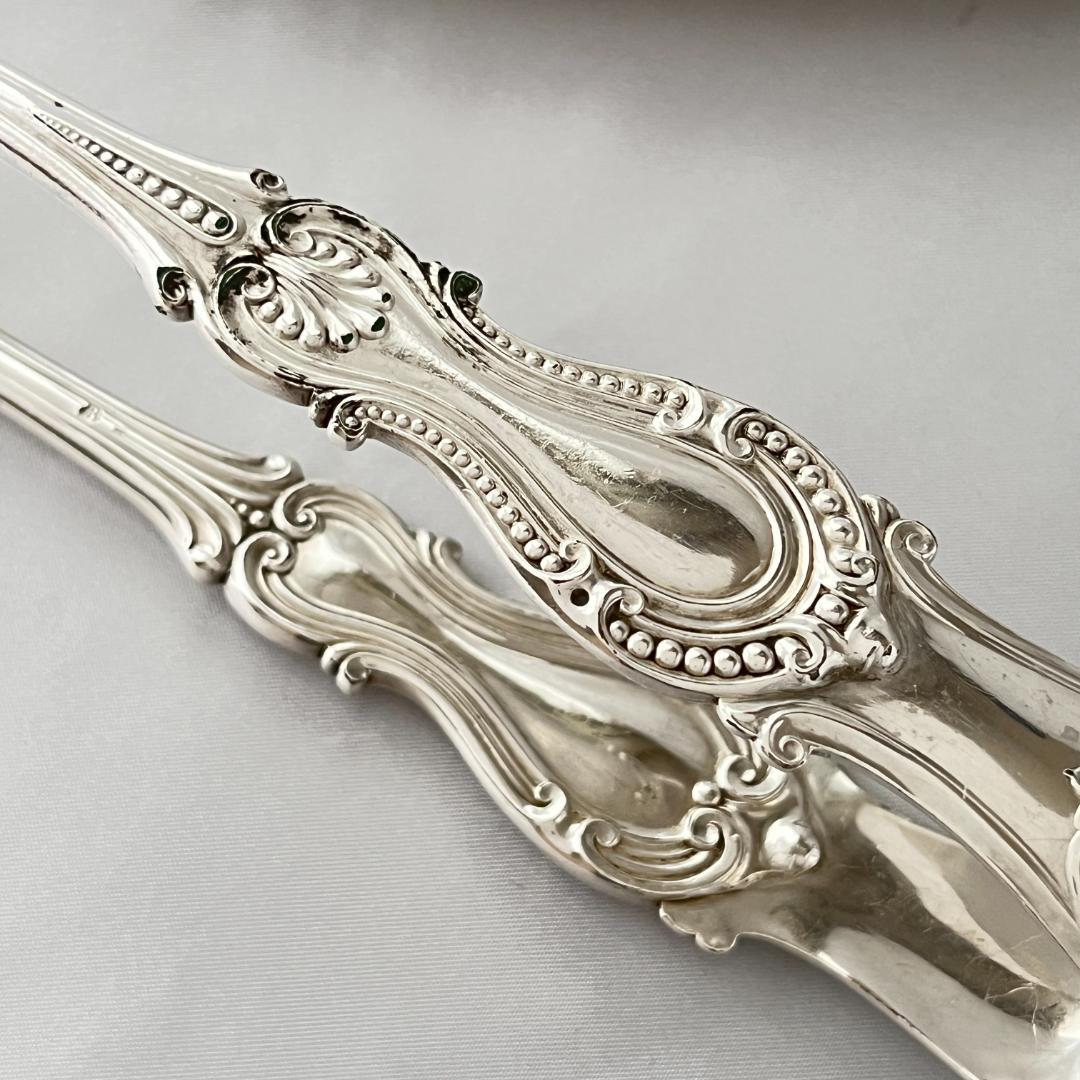 【ELKINGTON & CO】 アスパラガストング 透かし 29 cm 大型