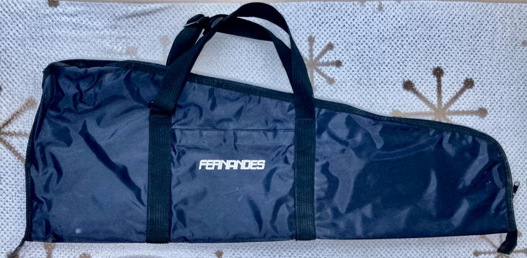 にっと！FERNANDES ZO-3　アンプ内蔵 専用ソフトケース付