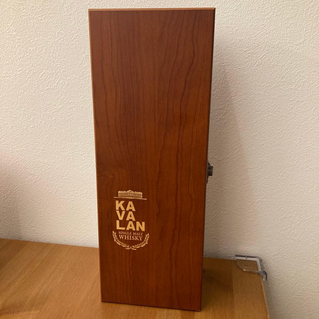 KAVALAN SOLIST Manzanilla 台湾ウィスキー 木製ボックス