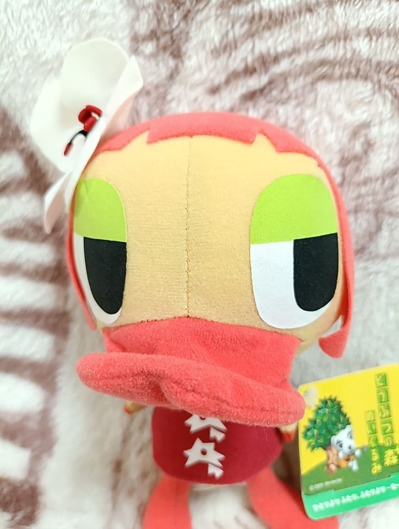 〘激レア〙 2001年 初期物 どうぶつの森 アンヌ ぬいぐるみ 紙タグ付き