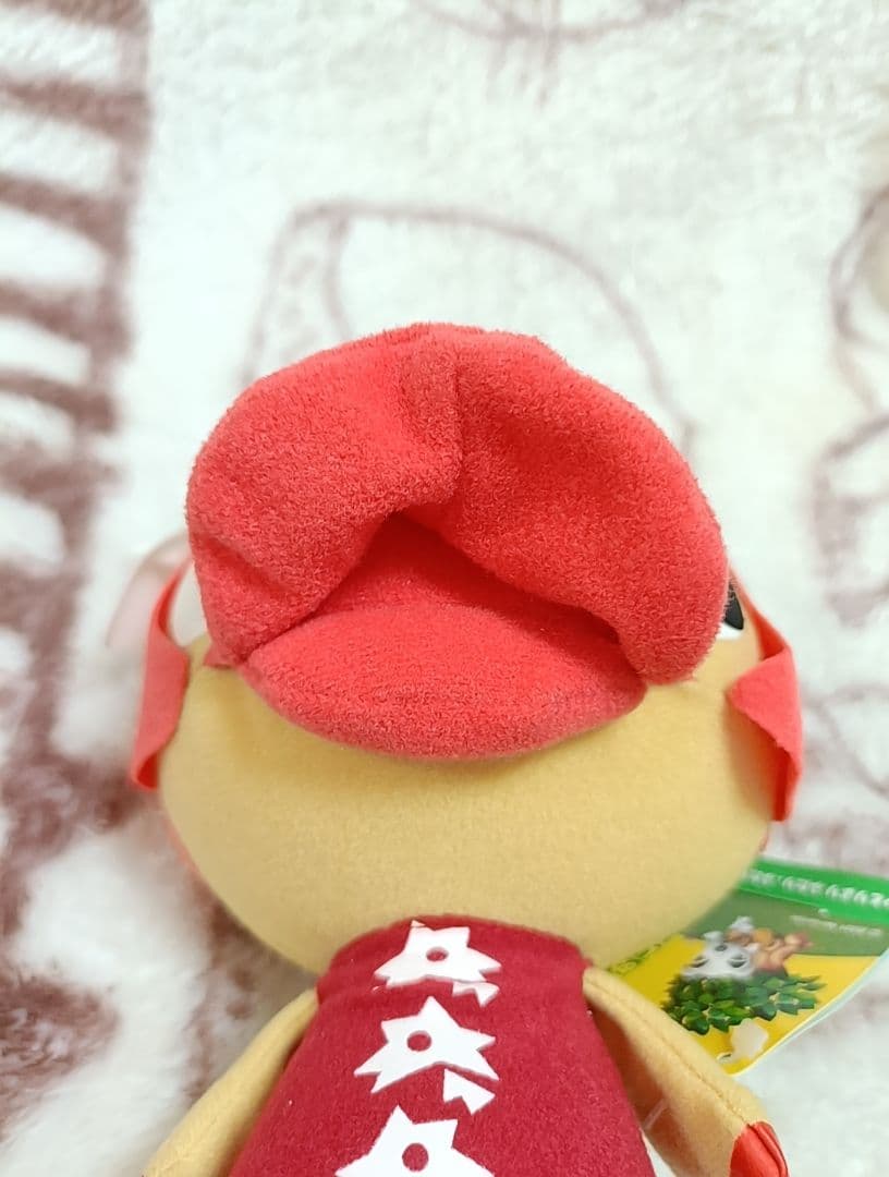 〘激レア〙 2001年 初期物 どうぶつの森 アンヌ ぬいぐるみ 紙タグ付き