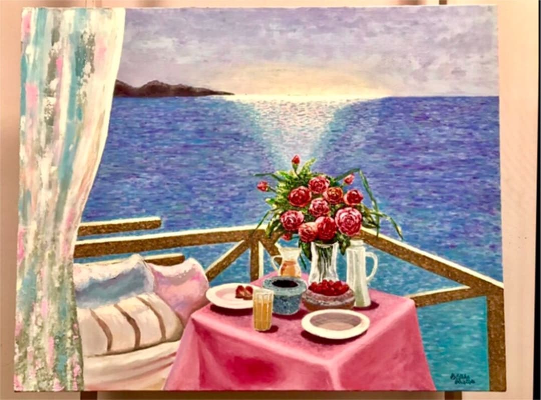 油絵 (91.0 >< 72.7)F30