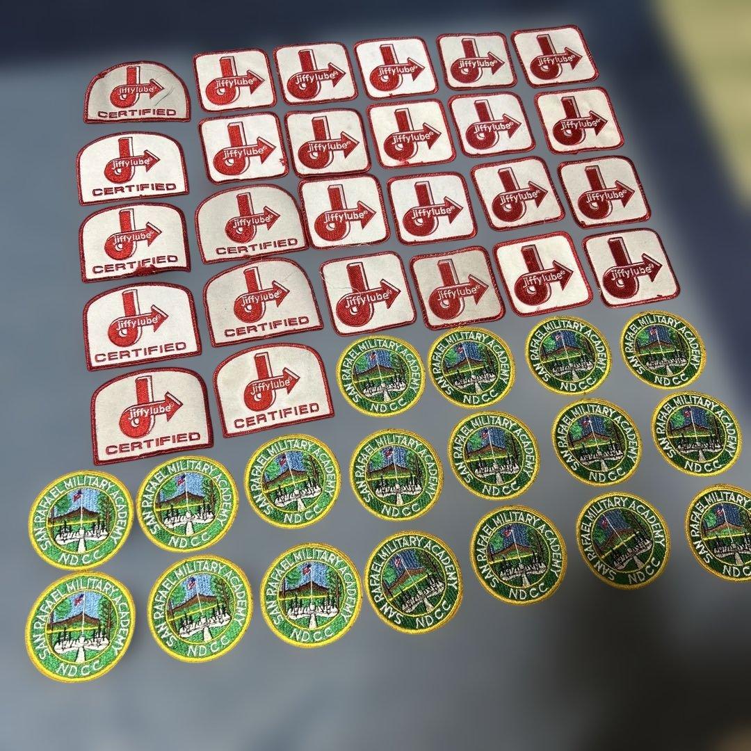 jiffy lube ビンテージワッペン　ワッペン　44枚まとめ売り　軍物