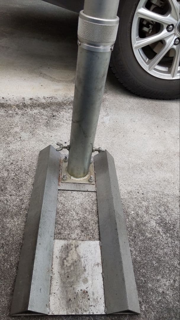 アマチュア無線移動用伸縮ポール