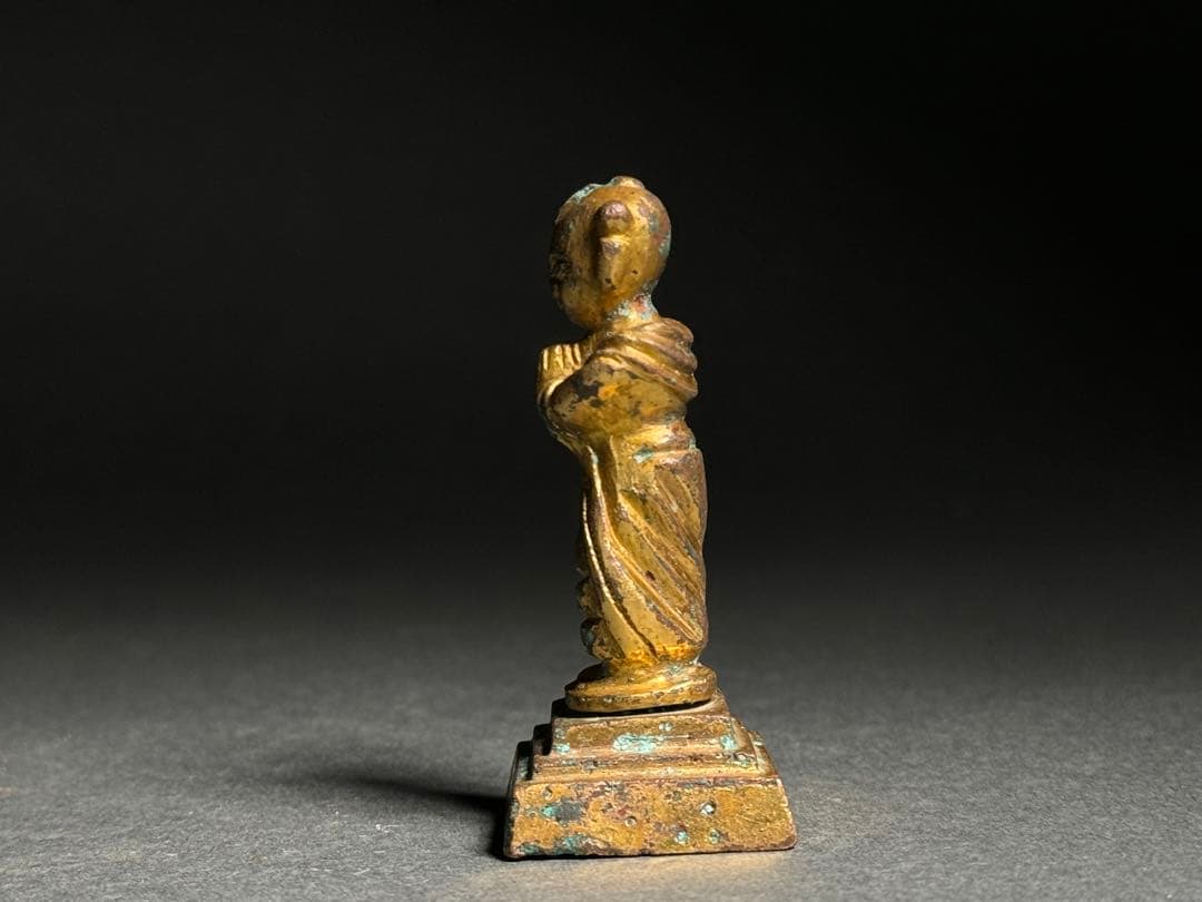 鍍金仏 詳細不明 中国 李朝 値引き交渉可能