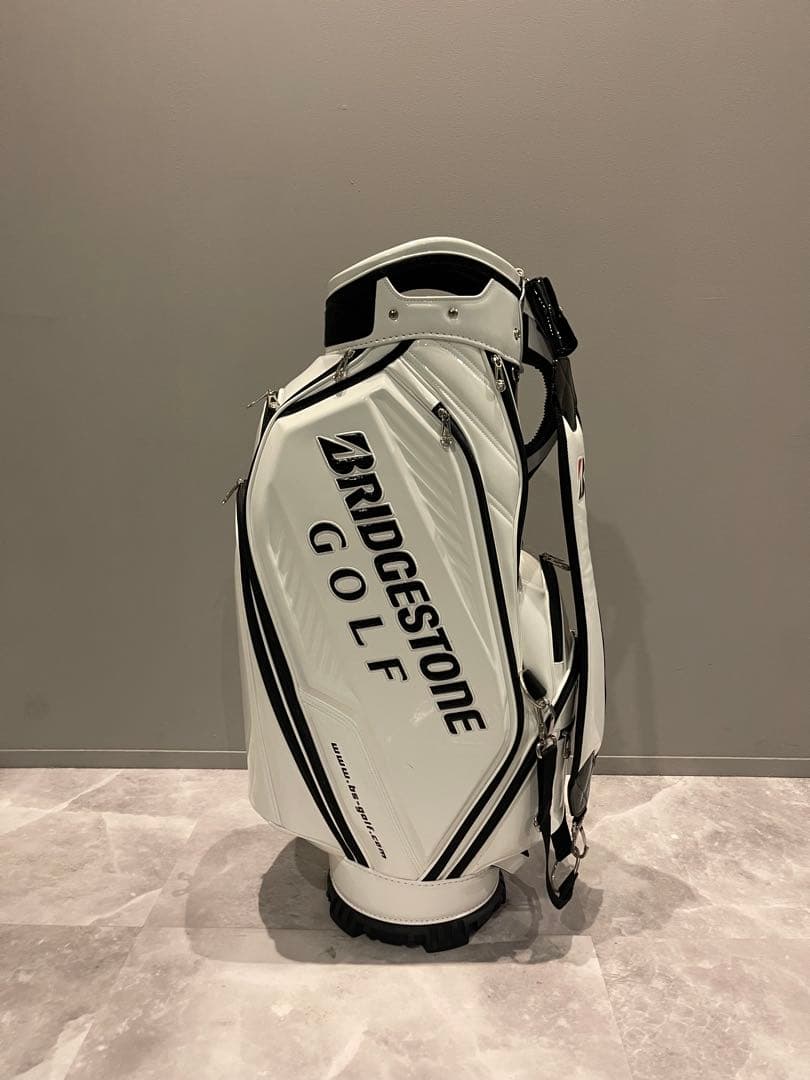 BRIDGESTONE GOLF キャディバッグ ホワイト