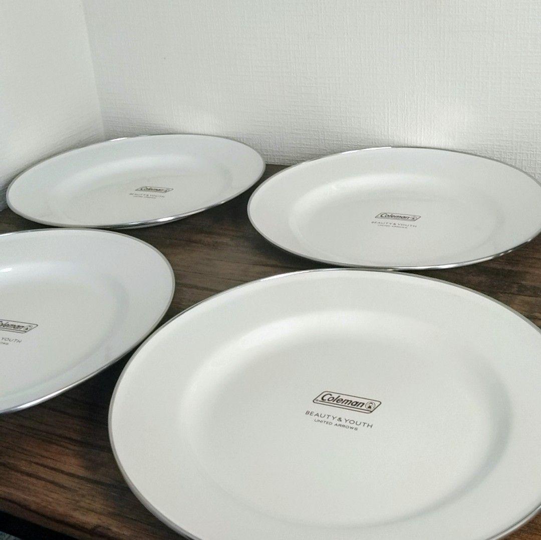 Coleman UNITED ARROWS 別注 エナメルディッシュ＆カトラリー