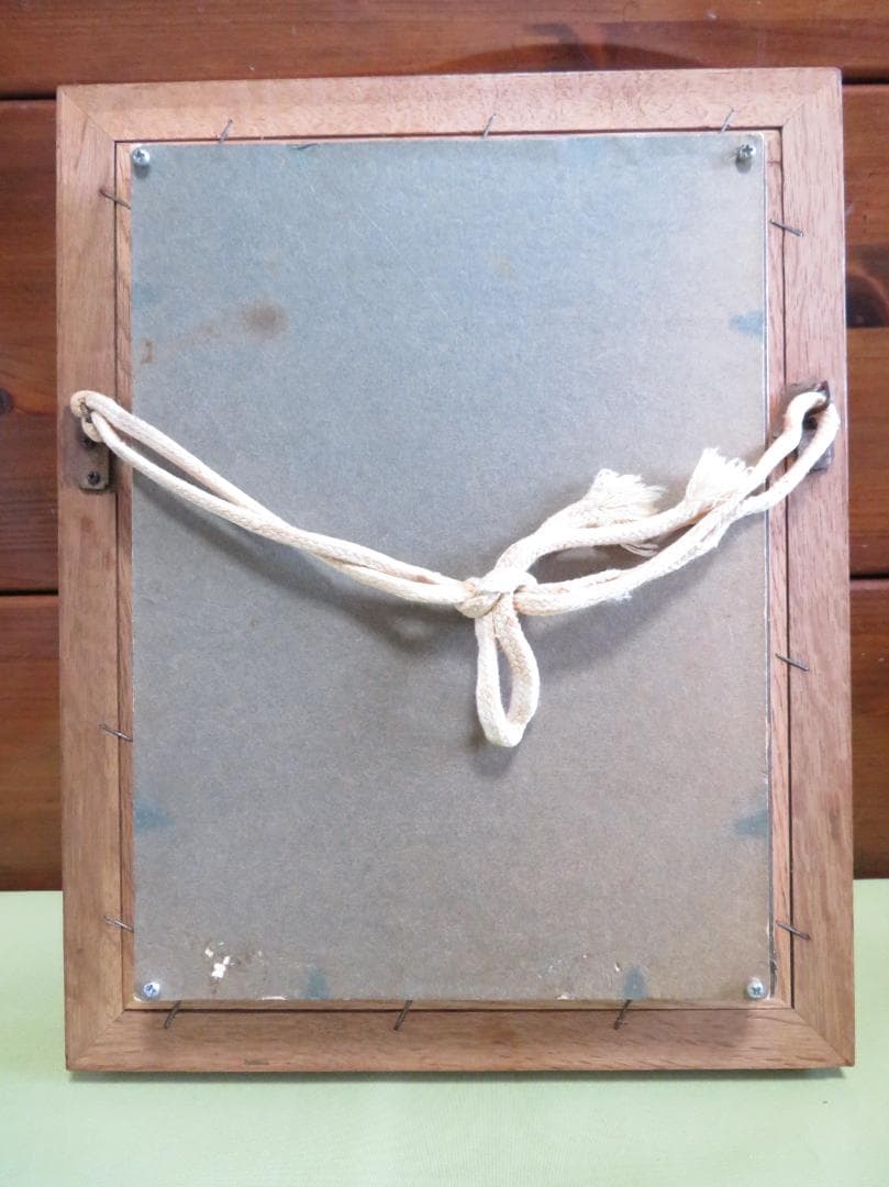 金田辰弘「ふくろう」油彩 SM 二紀会評議員 文部大臣賞 京都府文化功労賞