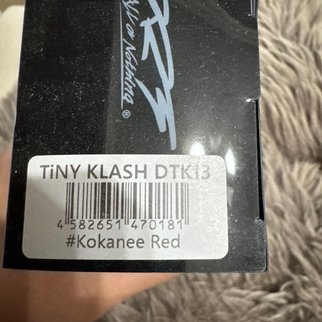 DRT DTK 13 コカニーレッド 新品未使用!! タイニークラッシュ K9