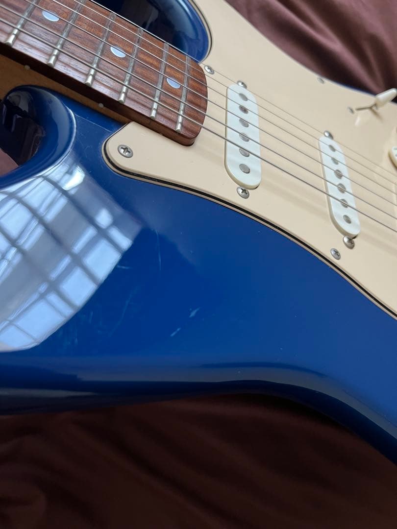 【調整済】squier スクワイア　エレキギター　fender 新品弦　説明必読