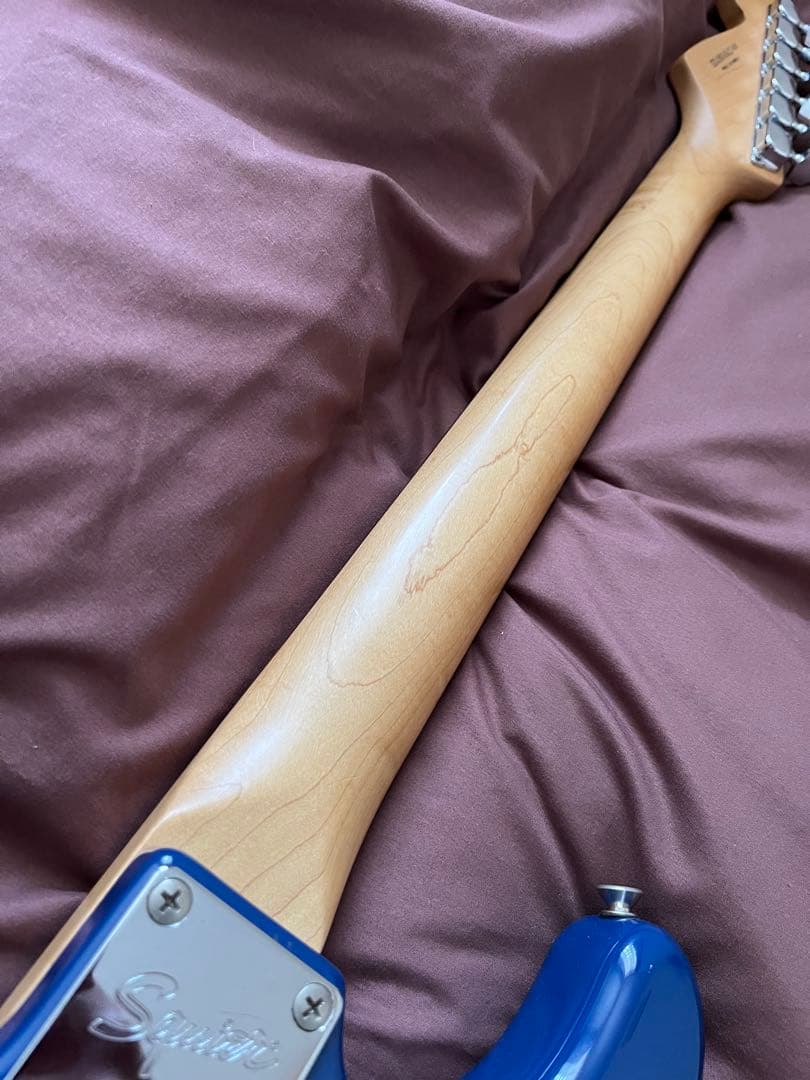 【調整済】squier スクワイア　エレキギター　fender 新品弦　説明必読