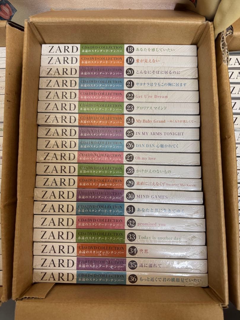 ZARD CD&DVD COLLECTION 永遠のスタンダード・ナンバー