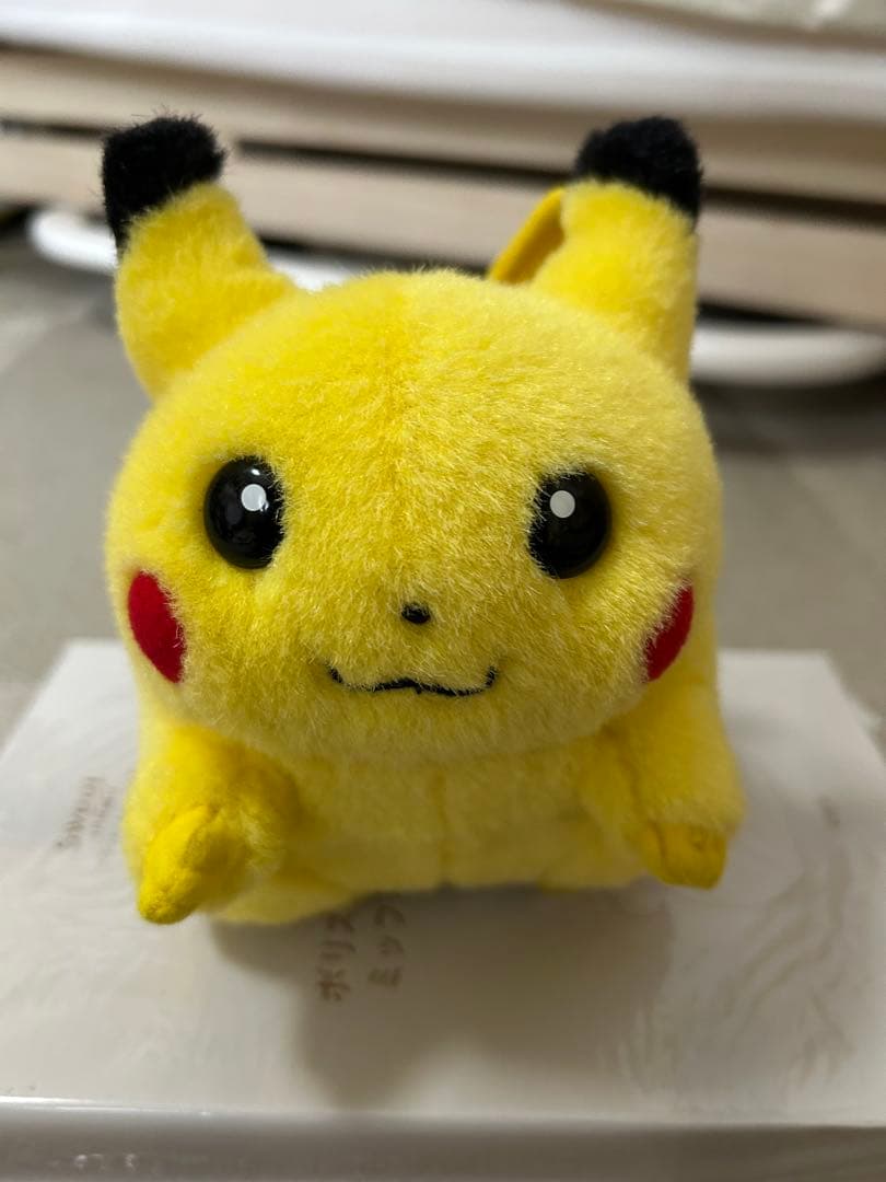 TOMY ピカチュウぬいぐるみ　ポケモン　初代　平成レトロ