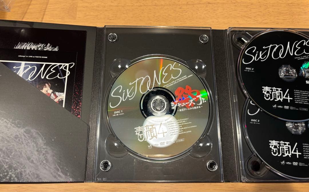 素顔4 SixTONES盤　チェンエラ　Jr.祭り　DVD