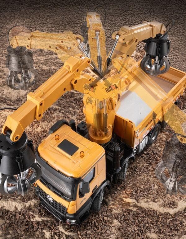 Huina 1538 1/14 26ch 4軸8輪 折り曲げ式クレーントラック