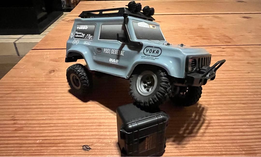 日本未発売RC 英国メーカー ジムニー 1/24 完全防水 クローラーラジコン