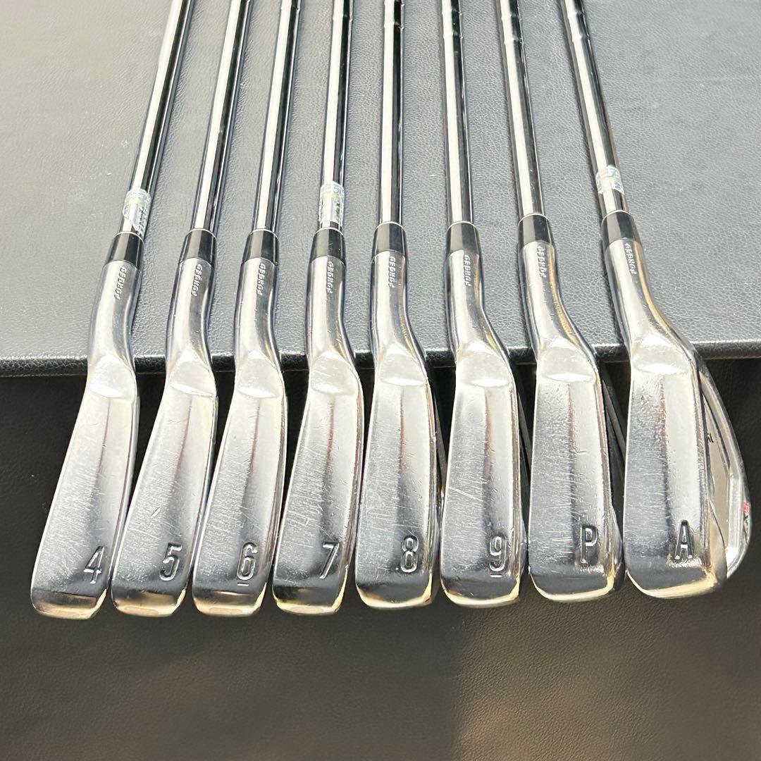 スリクソン ZX5 アイアン 4-AW 8本セット NSPRO S レア構成