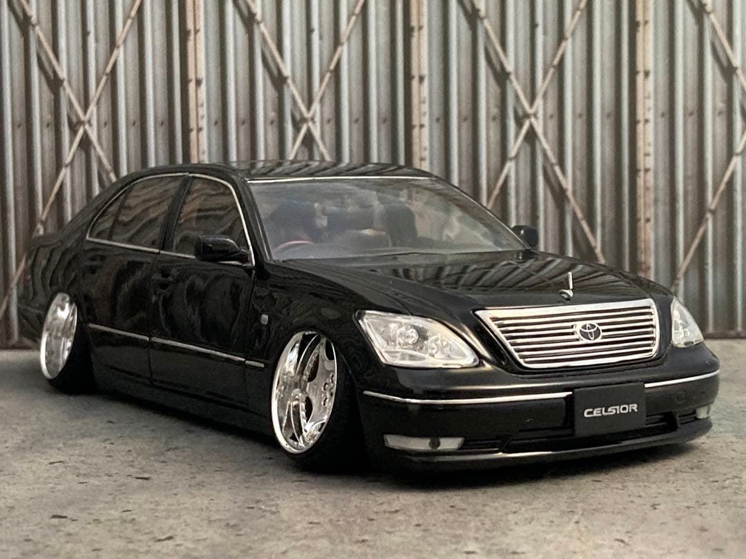 1/24トヨタ セルシオ31後期（深リムカスタム品）
