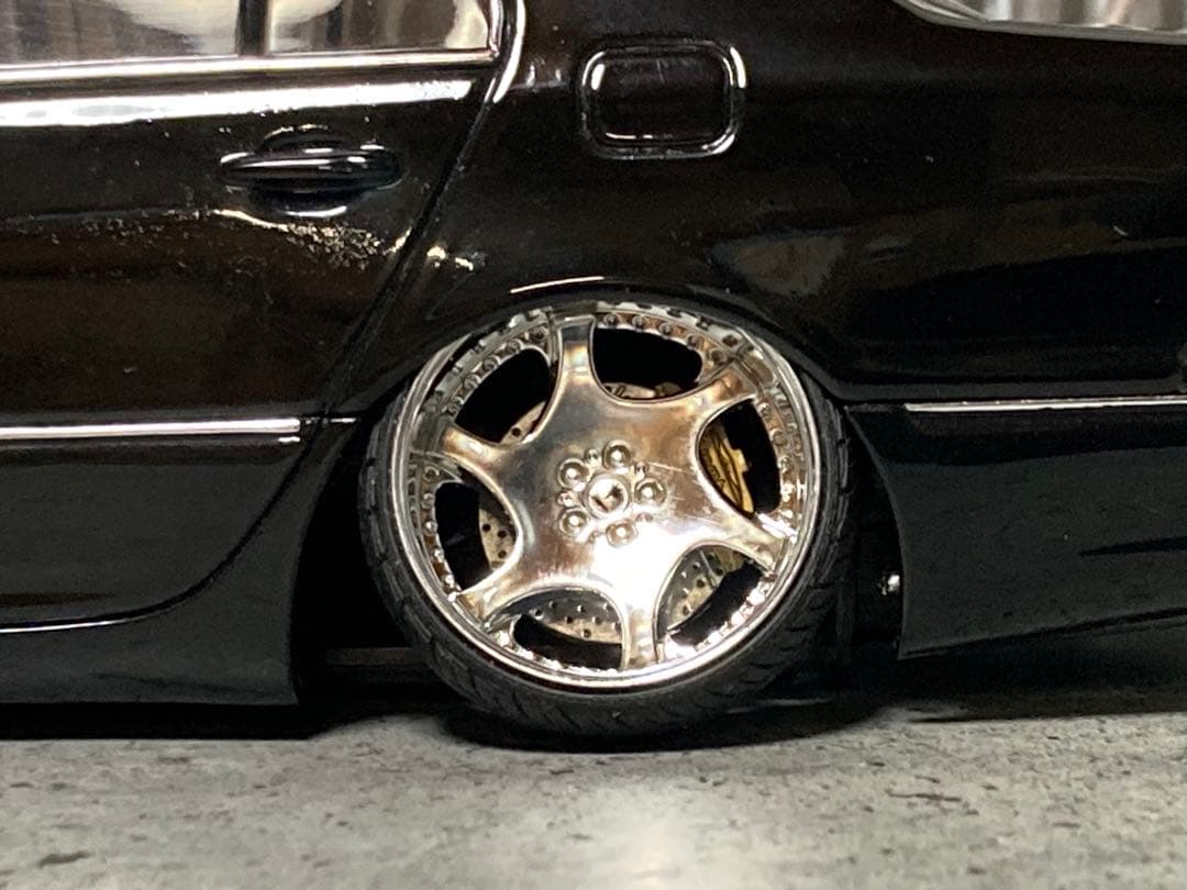 1/24トヨタ セルシオ31後期（深リムカスタム品）