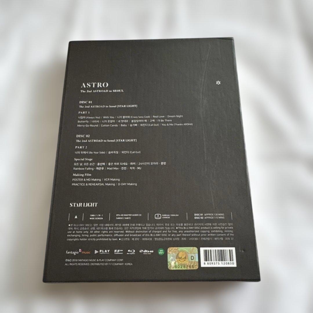 ASTRO公式グッズ The2ndASTROADtoSEOUL ライブDVD美品