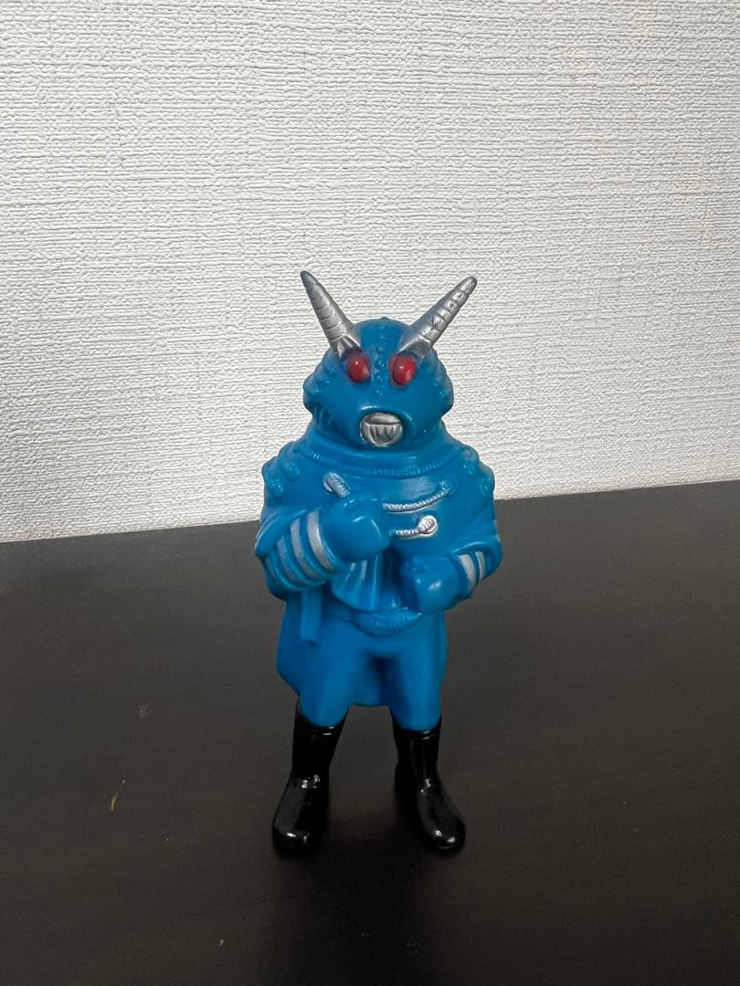 アオニーダ　ソフビ　ブルマック　フィギュア昭和レトロ　ビンテージ　アクマイザー3