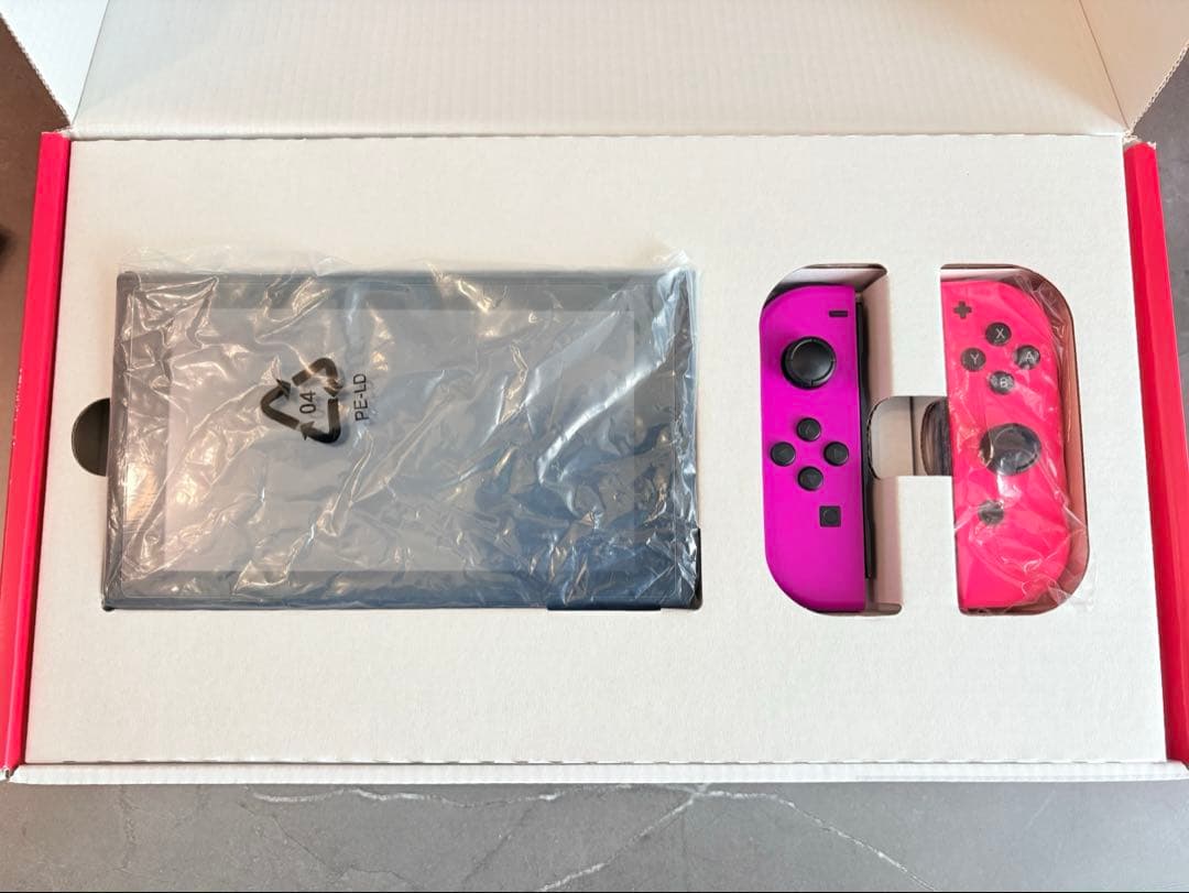 【TVモード動作確認済】Nintendo Switch 本体セット（液晶不良）