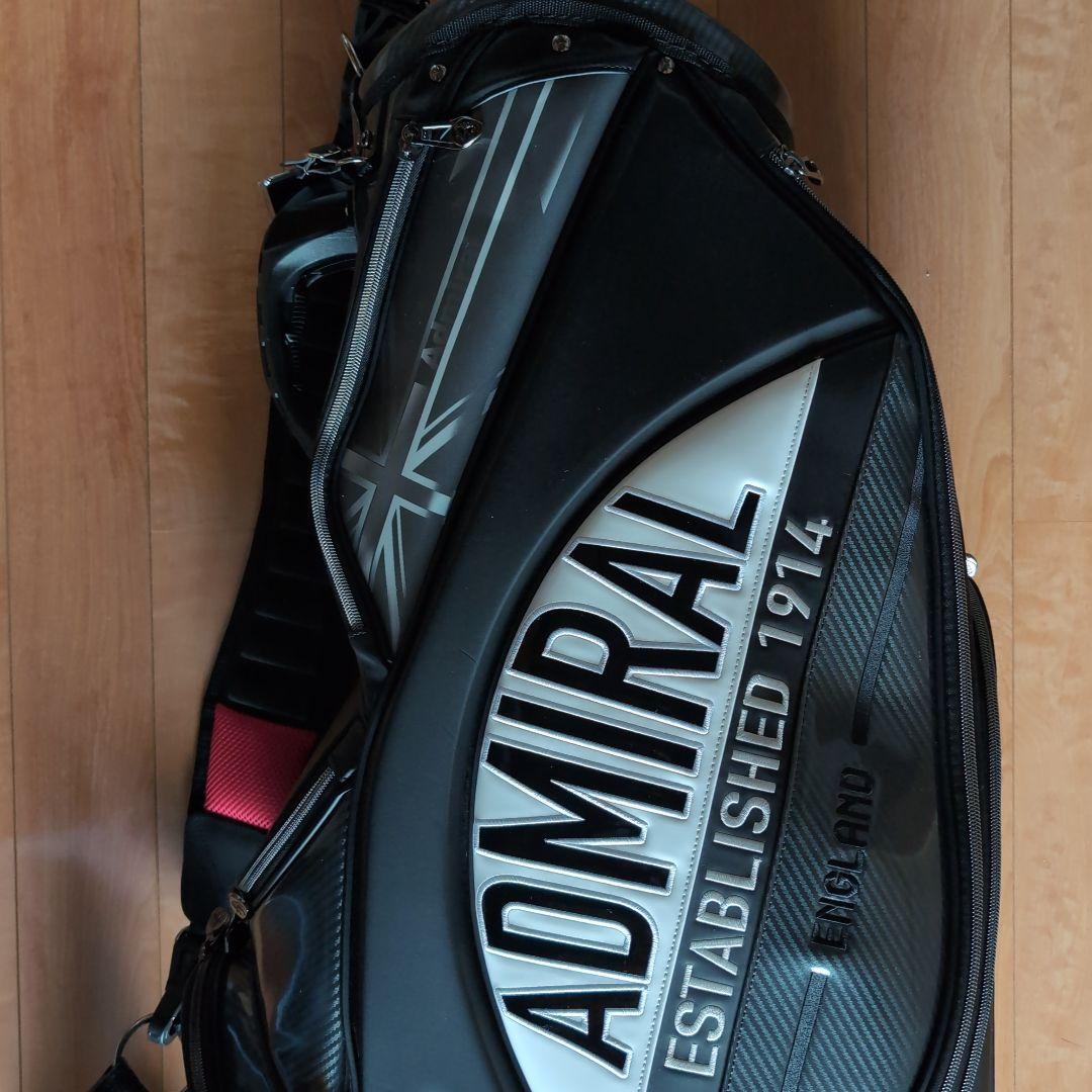 ADMRIAL ブラック ゴルフバッグ