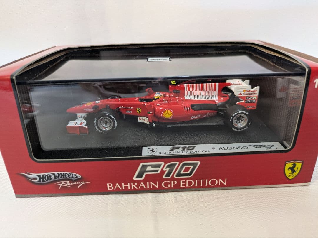 1/43　ホットウィール F2007 F2008 F10　アロンソ　ライコネン