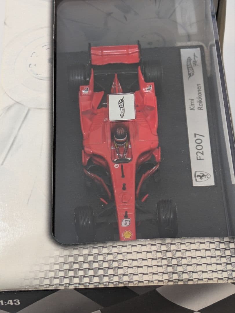1/43　ホットウィール F2007 F2008 F10　アロンソ　ライコネン