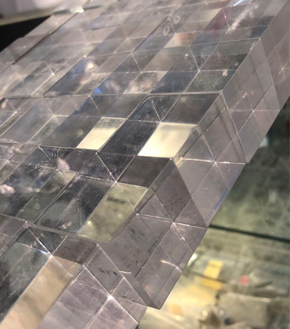 ディスプレイ アクリル　ディスプレイ用品　64個まとめ売り　キューブ