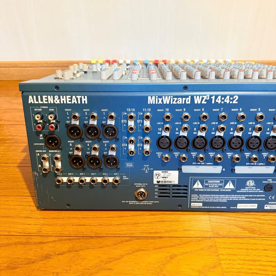 【動作良好】ALLEN&HEATH MixWizard WZ3 14:4:2