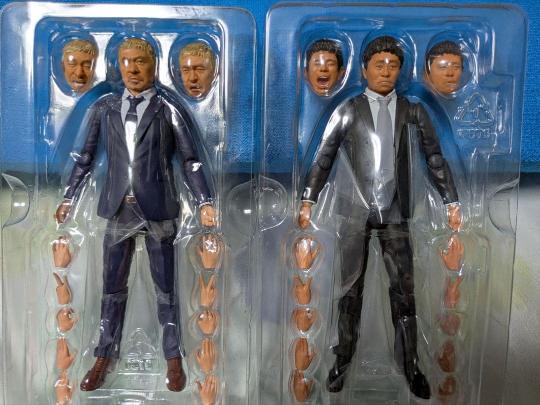 ダウンタウンフィギュアーツセット 浜田雅功　究極のツッコミ 松本人志　究極のボケ
