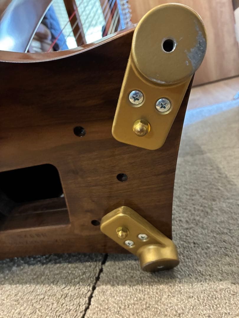 青山ハープ　NON PEDAL HARP 34S(WN)