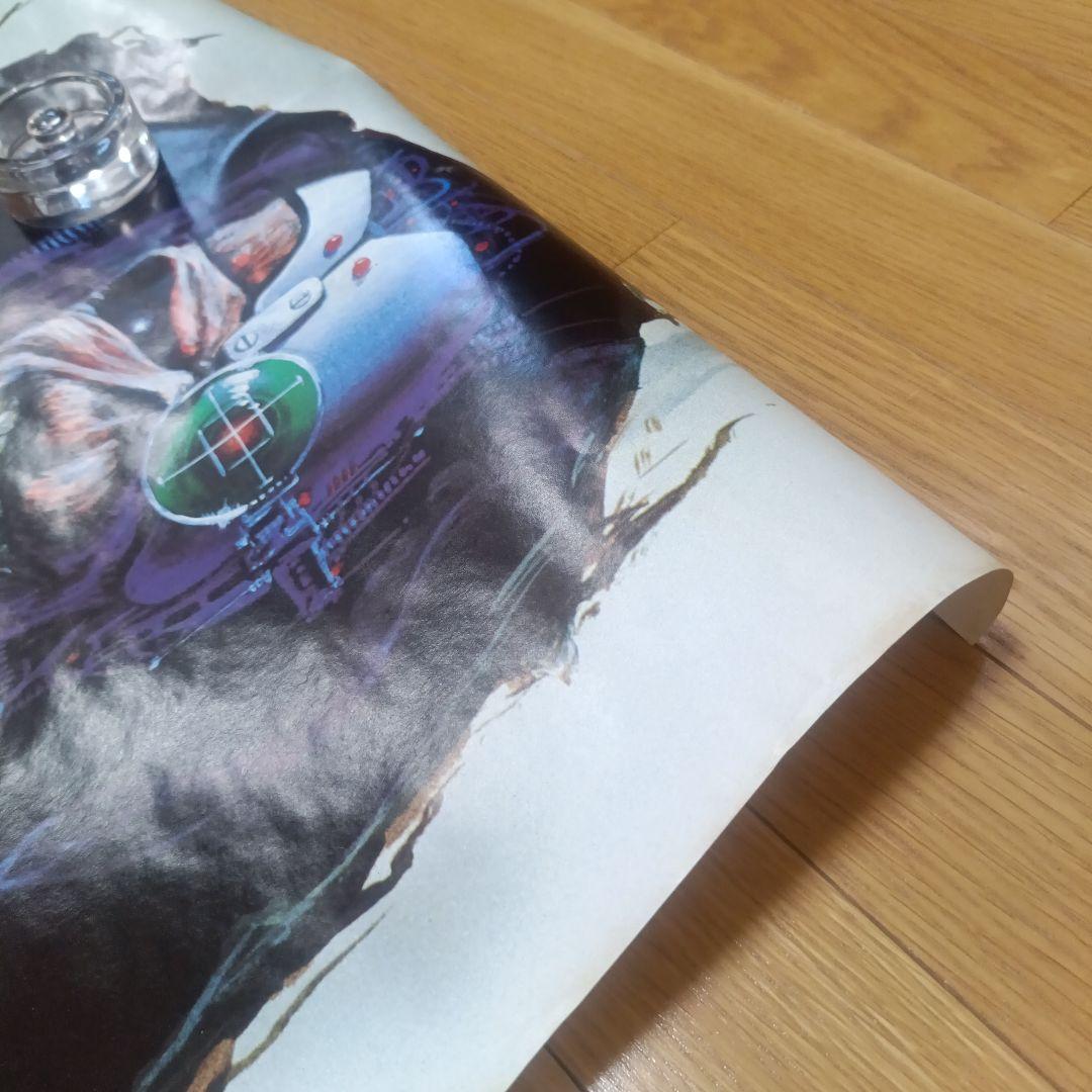 IRON MAIDEN 1987 大判ポスター ヴィンテージ レア