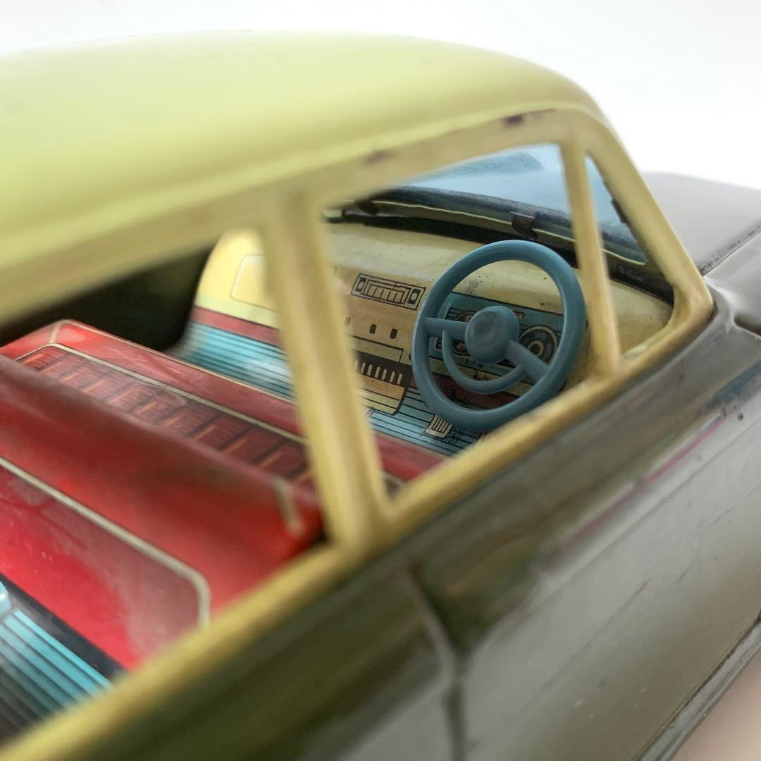 BCバンダイ ダットサン ブルーバード ブリキ フリクション 当時物