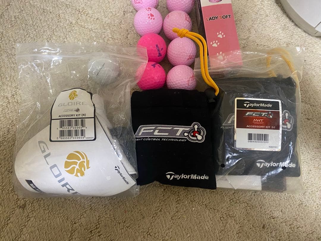 ゴルフクラブフルセットテーラメイド、ゼクシオ＋キャロウェイゴルフバック　送料無料