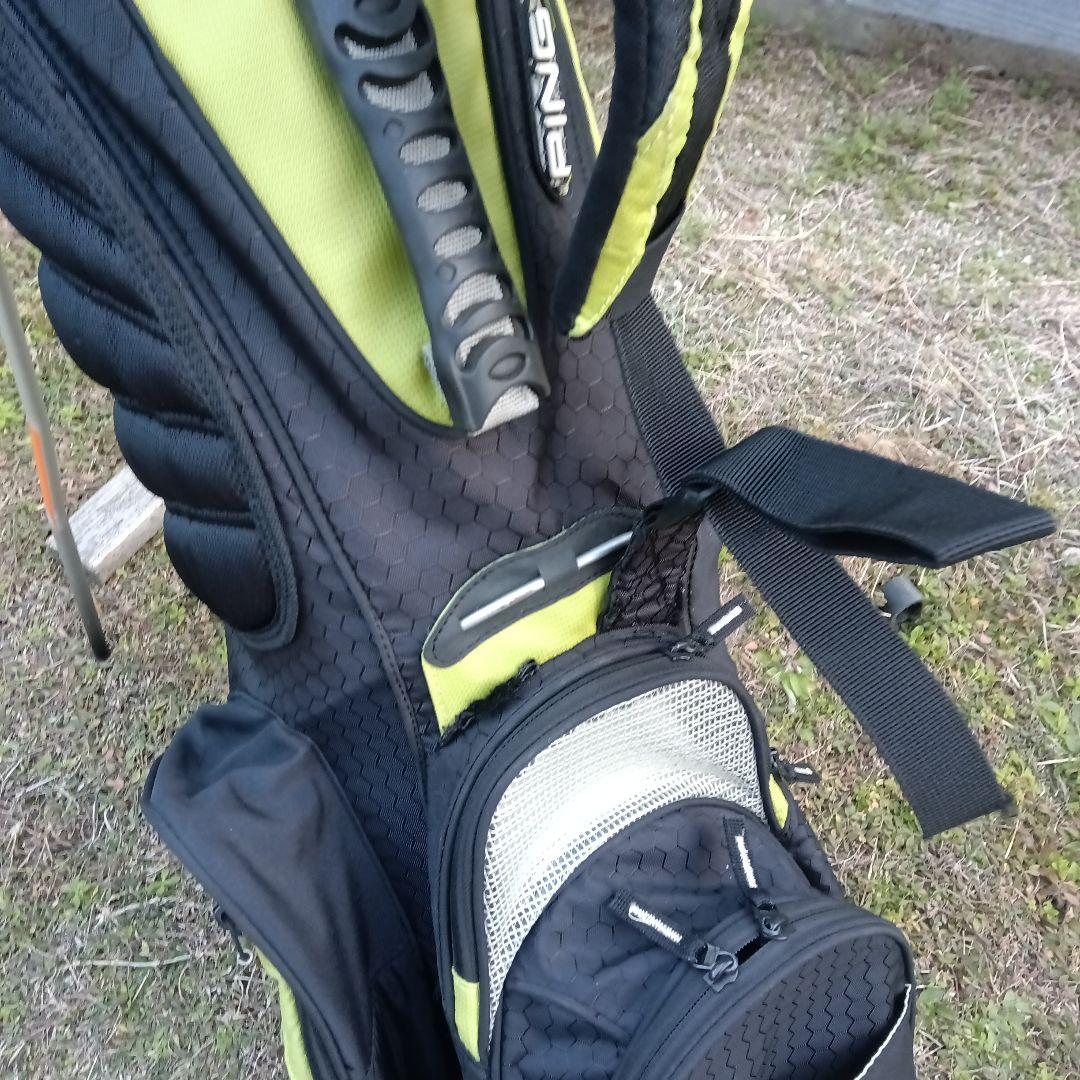 PING スタンド付きキャディバッグ ピン