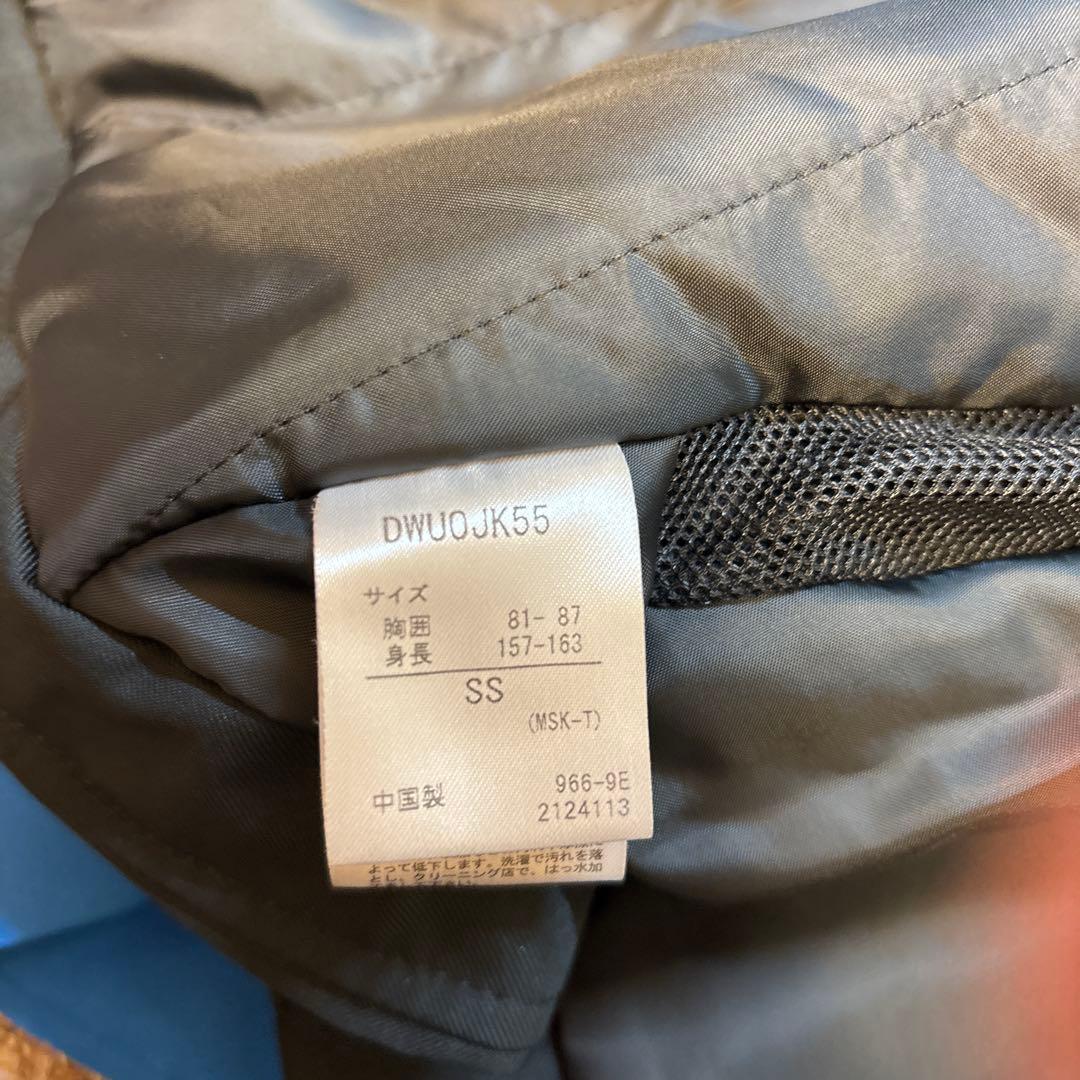 美品スキーウェア 上下セット黒/青　DESCENT