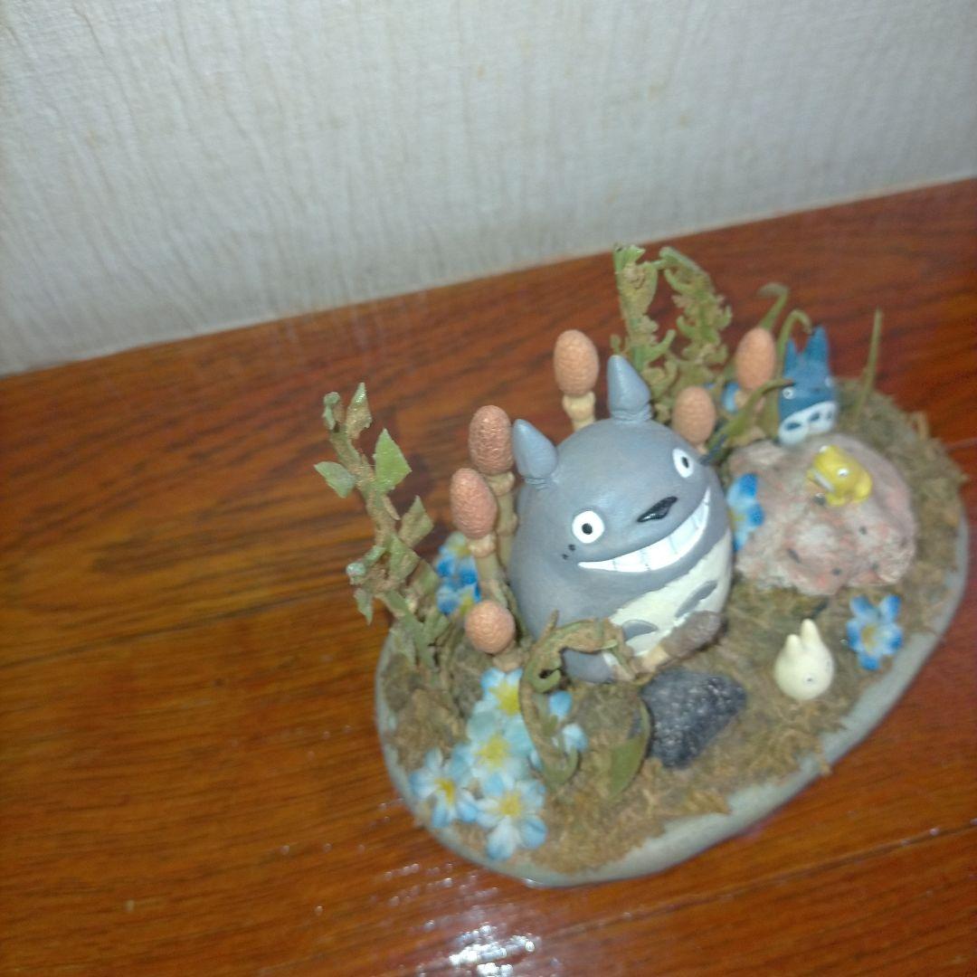 廃盤‼️激レア‼️となりのトトロ トトロ3匹 置物 陶器製 約15cm