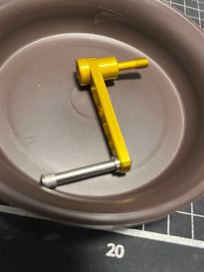 カーディナル用　ジュラルミンハンドル　ゴールド