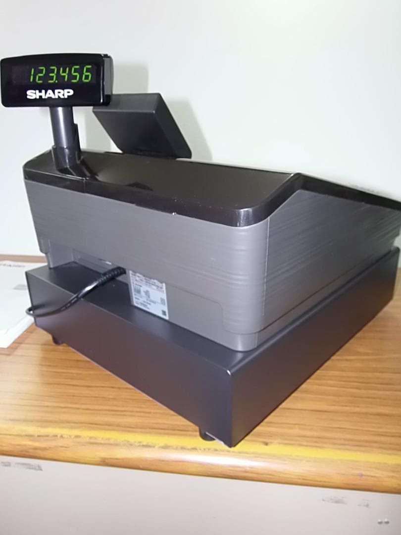 後継機種21年製設定無料211シャープインボイスレジスターXE-A207B-B