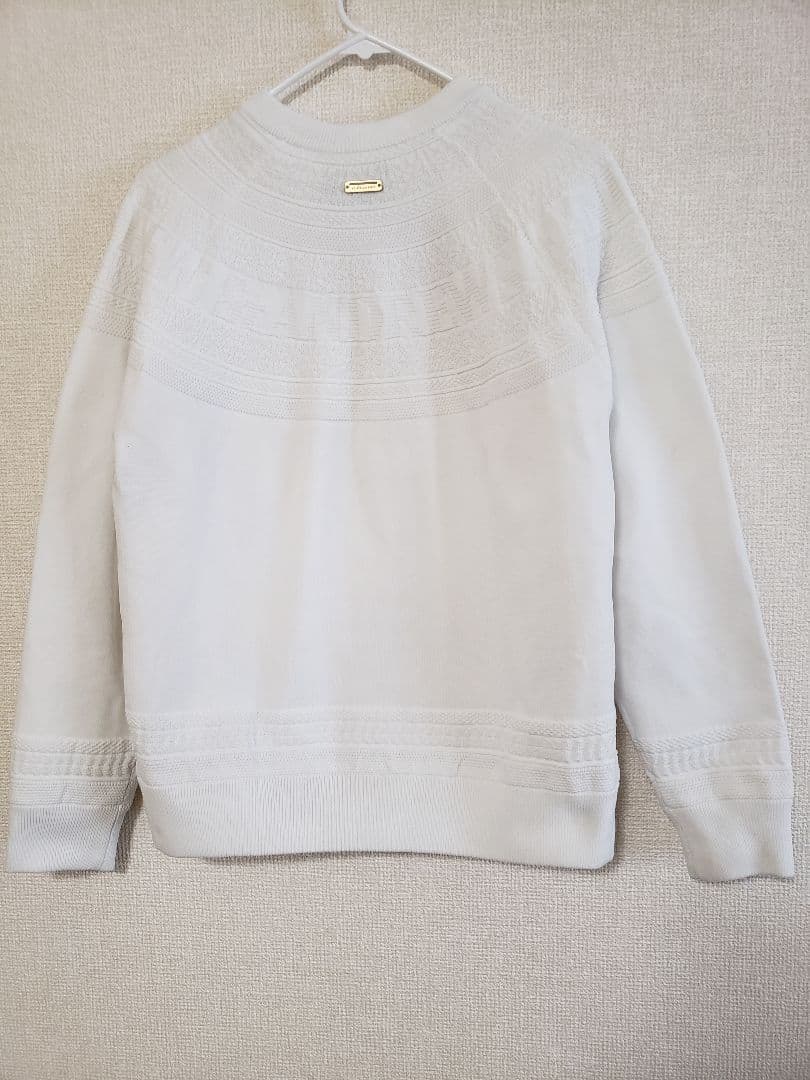 St Andrews ゴルフ ホワイト プルオーバーセーターM