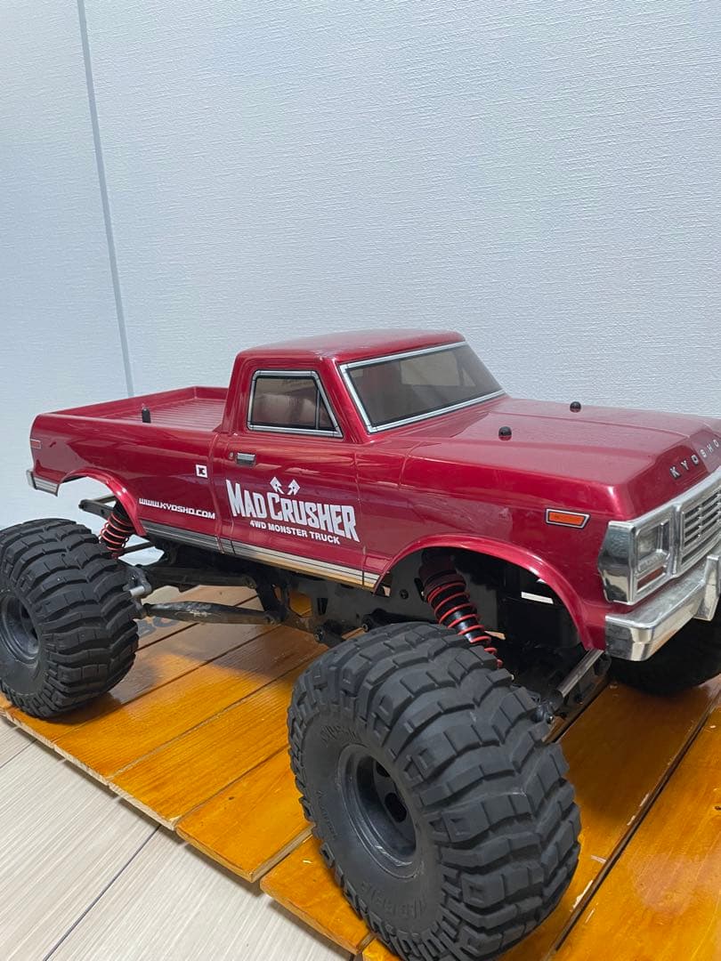希少京商 1/8 4WD GP エンジンカー マッドクラッシャー 2.4GHz