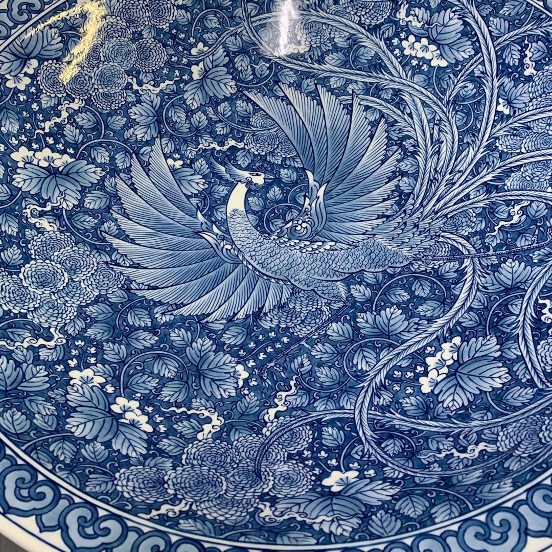 鳳凰　60センチ大皿